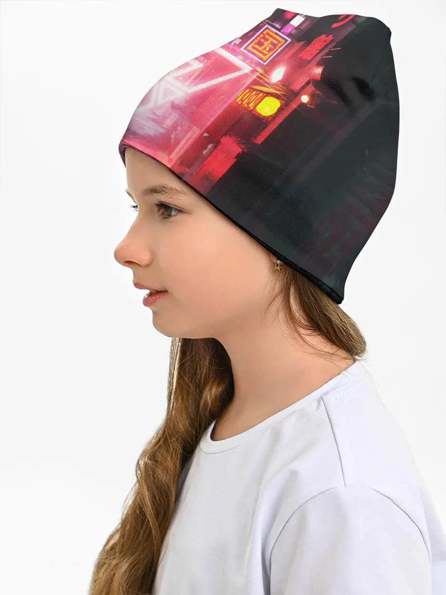 Детская шапка / КИБЕР НЕОН