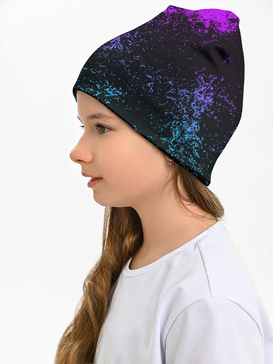 Детская шапка / БРЫЗГИ КРАСОК