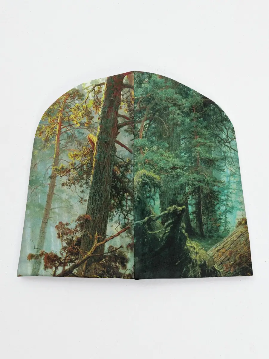 Детская шапка / Утро в сосновом лесу