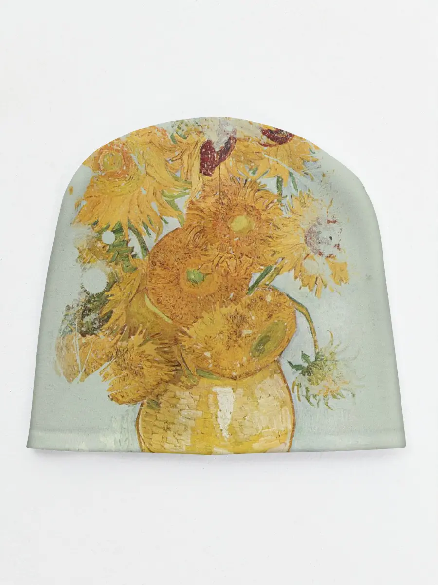 Детская шапка / Подсолнухи