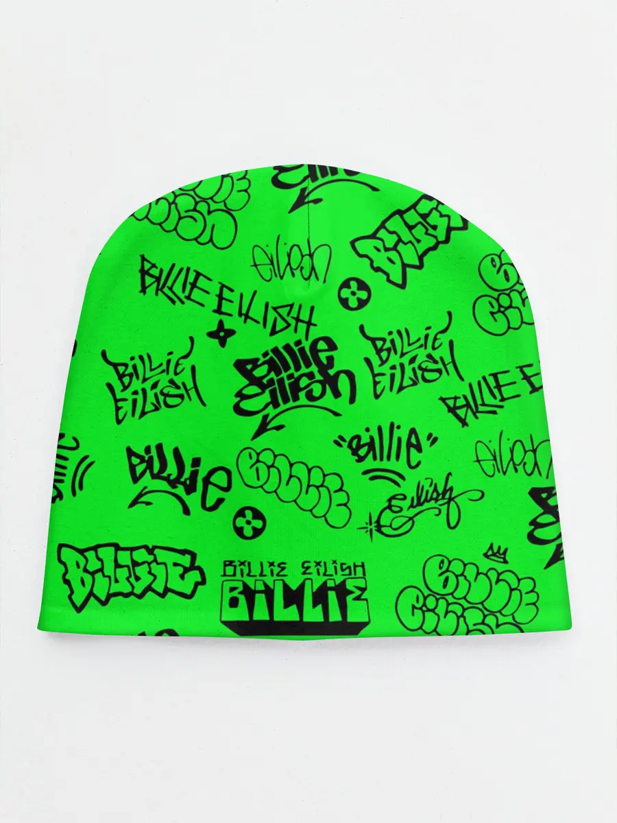 Детская шапка / Billie Eilish graffiti