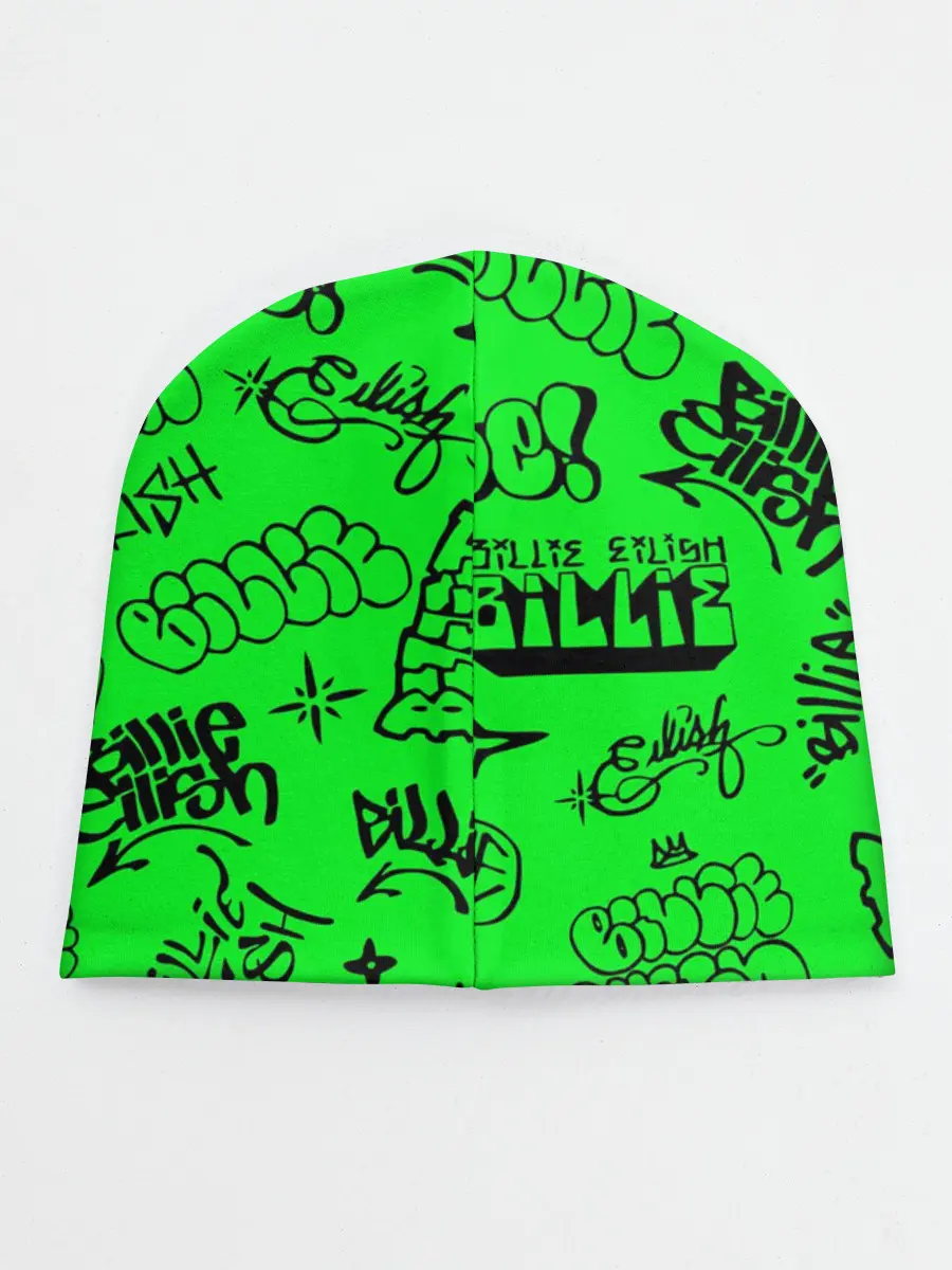 Детская шапка / Billie Eilish graffiti