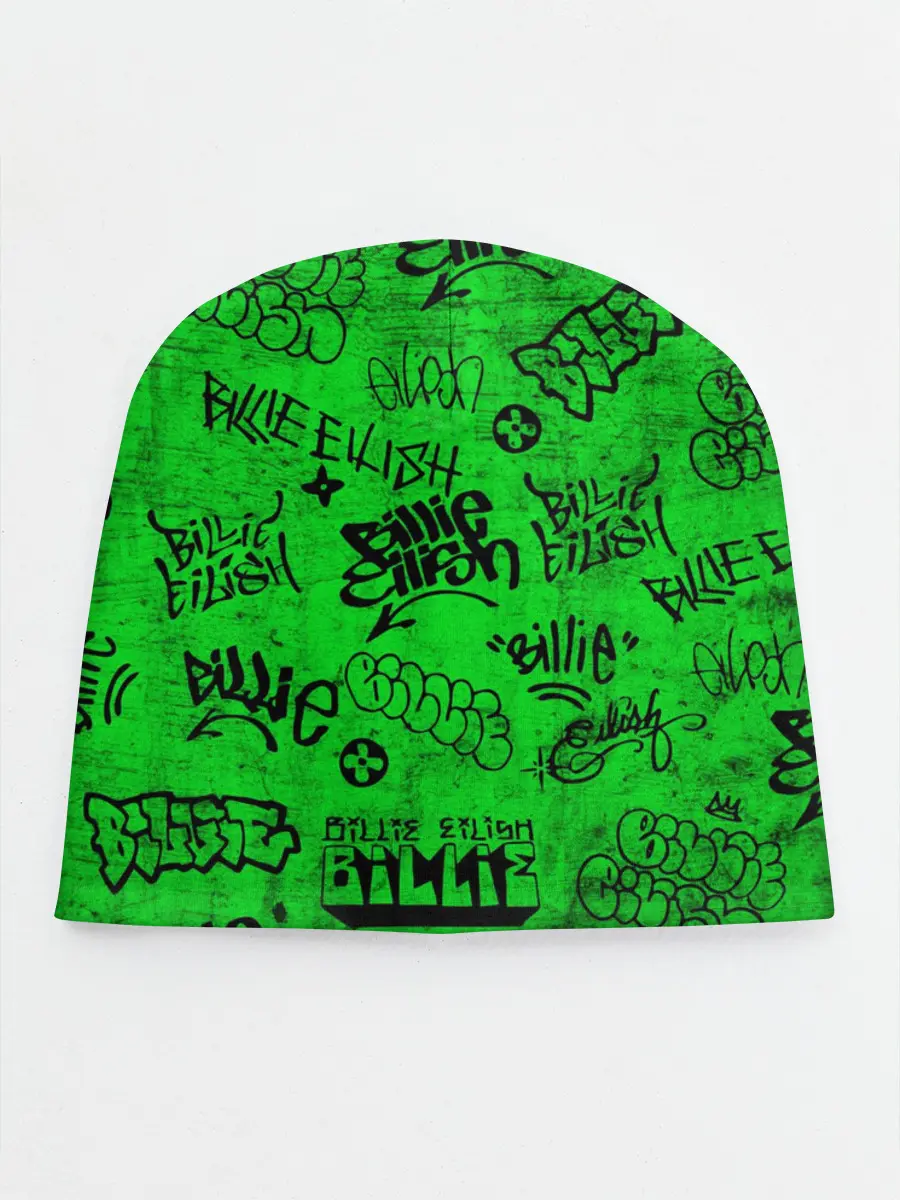 Детская шапка / Billie Eilish Graffiti Grunge