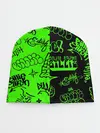 Детская шапка / Billie Eilish Graffiti two col