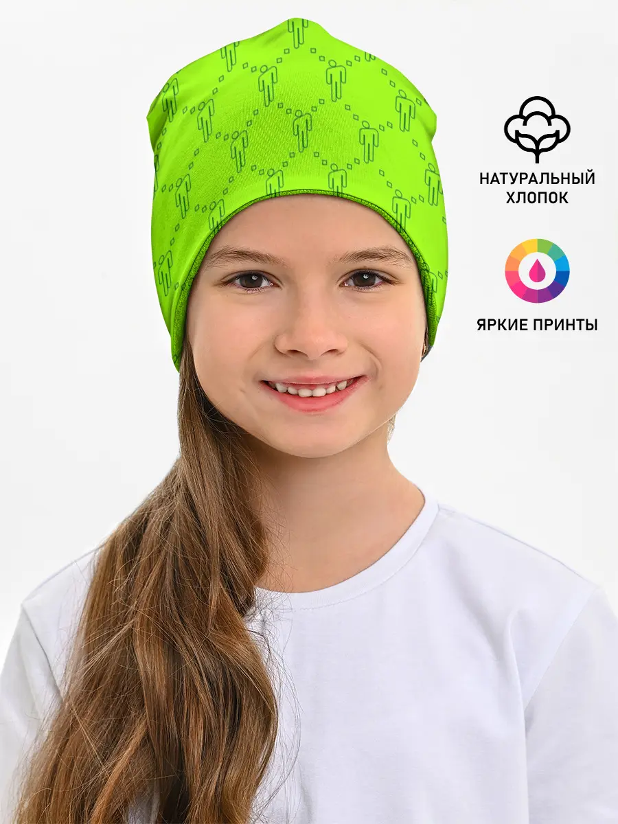 Детская шапка / Billie Eilish pattern