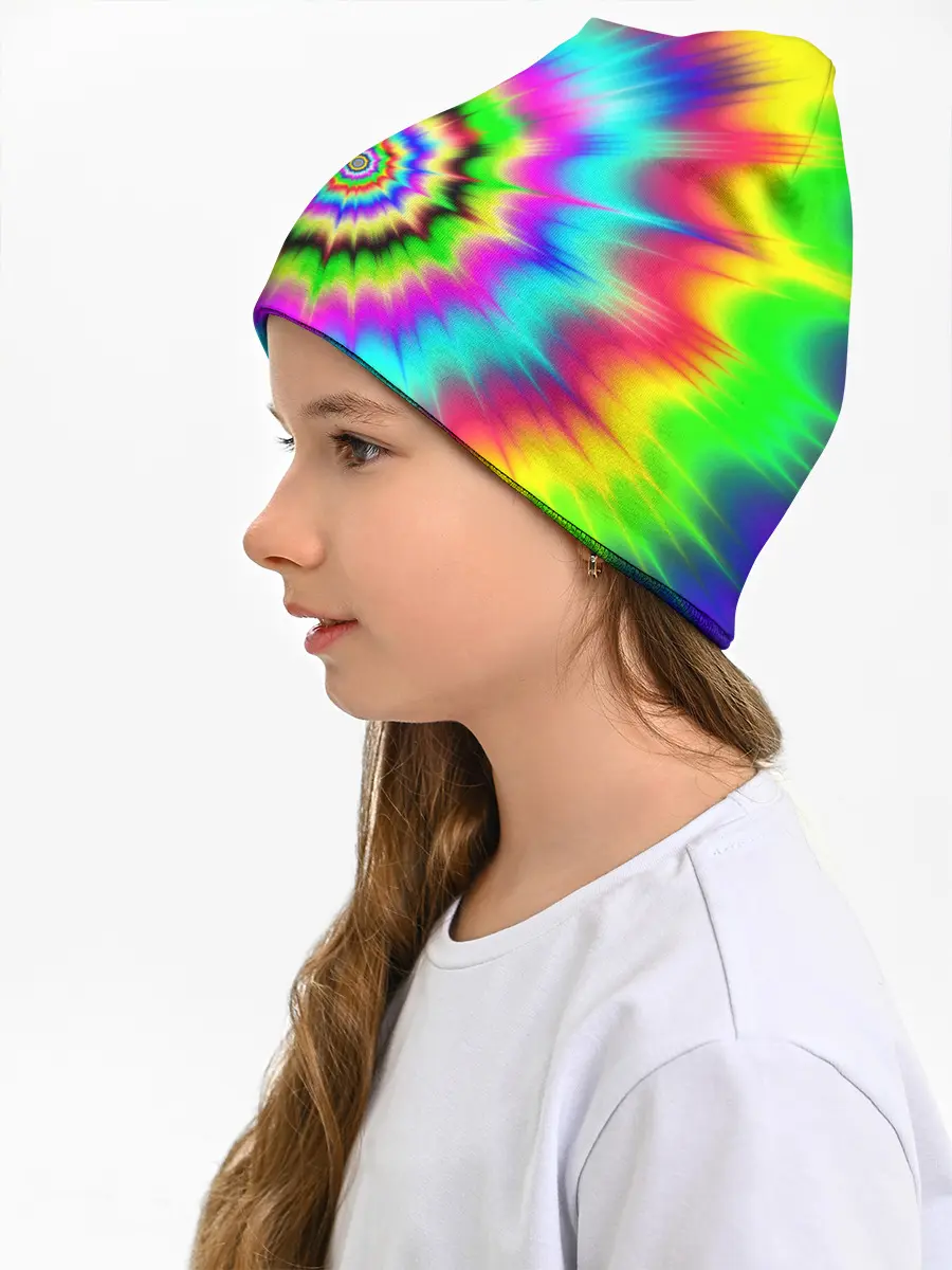 Детская шапка / ОПТИЧЕСКИЙ УЗОР