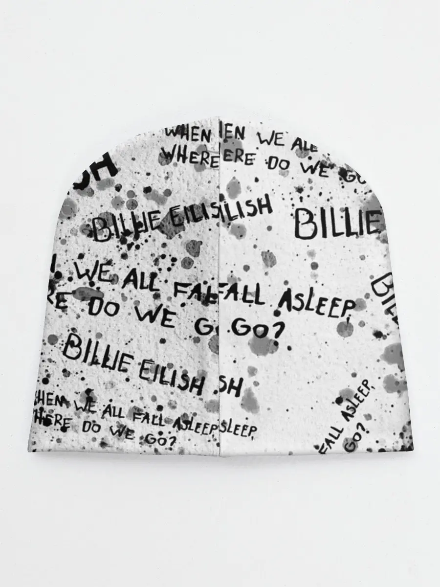 Детская шапка / BILLIE EILISH - Where Do We Go