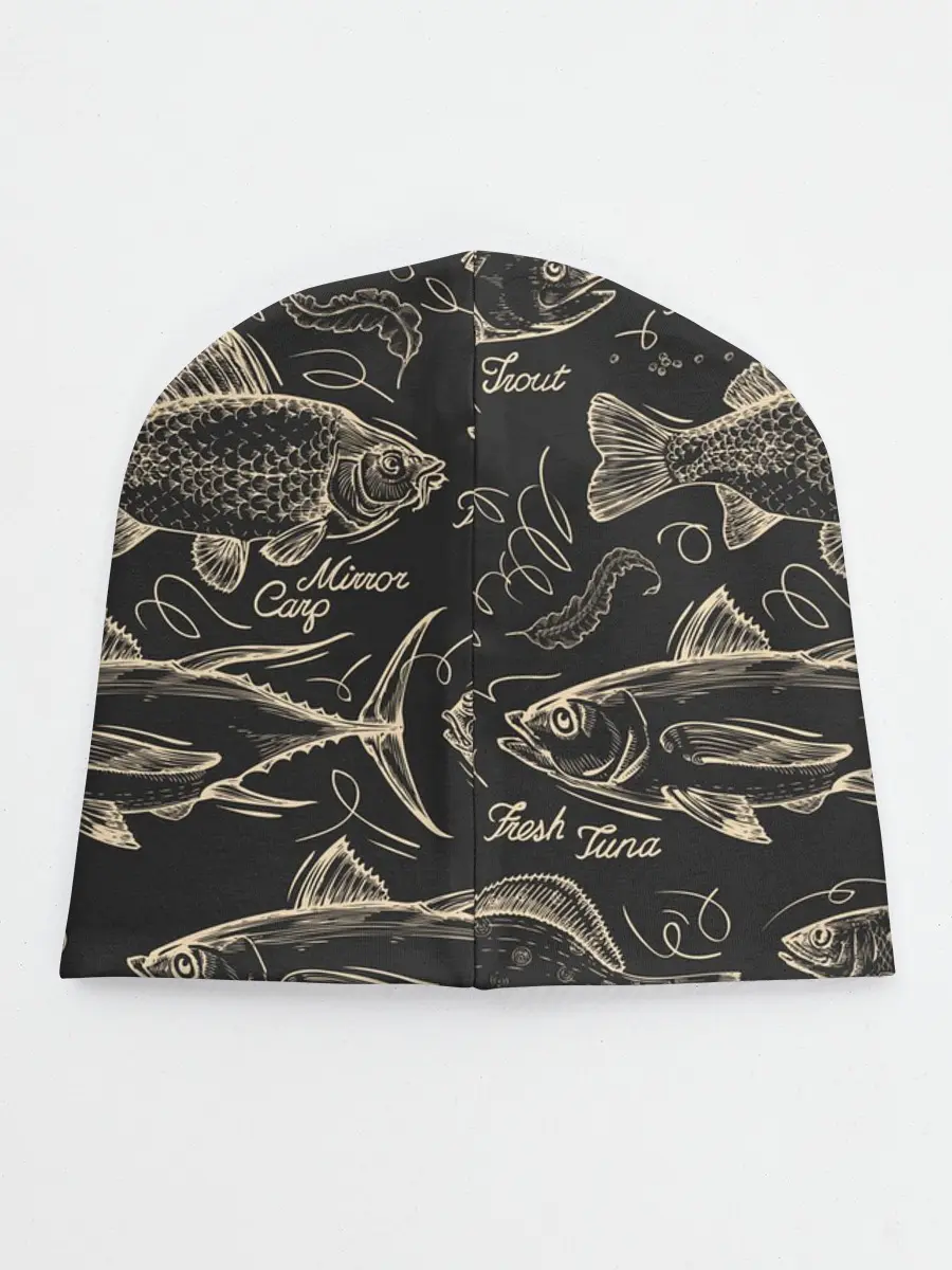 Детская шапка / Lets go fishing