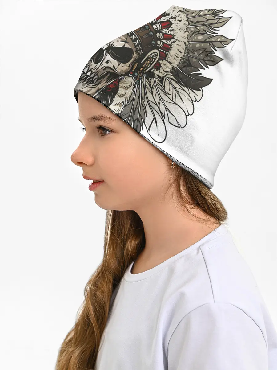 Детская шапка / Leader of indian skeletons