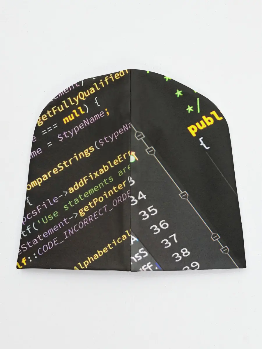 Детская шапка / ПРОГРАММНЫЙ КОД