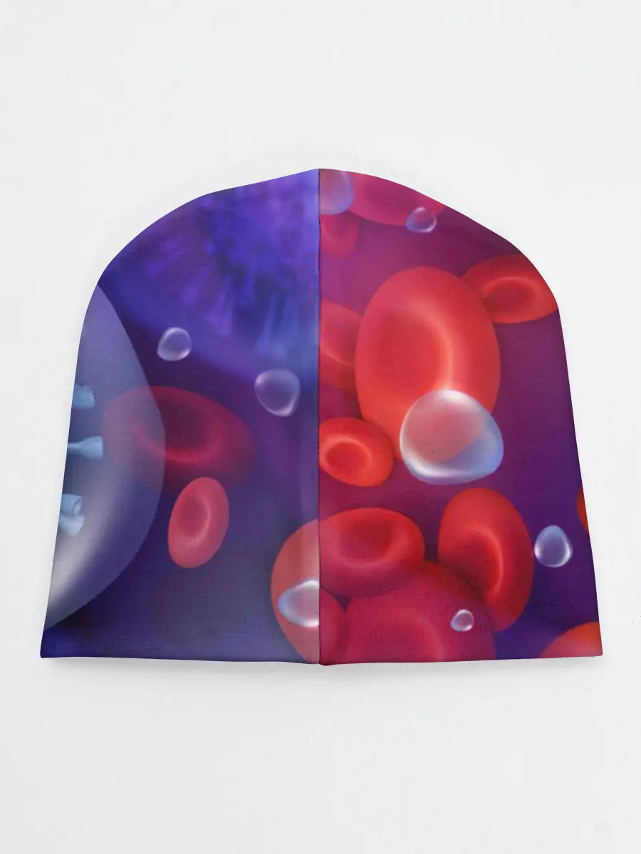 Детская шапка / Лейкоциты и клетка