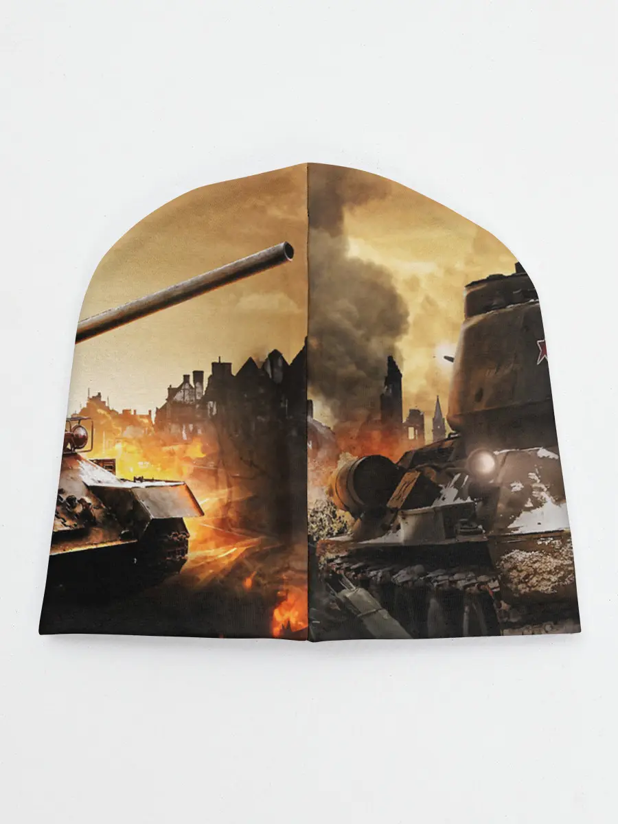 Детская шапка / танки