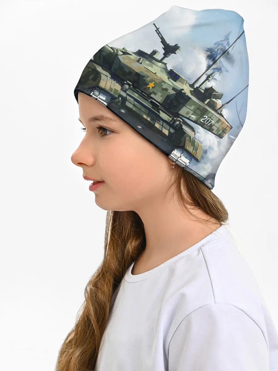 Детская шапка / ТАНК