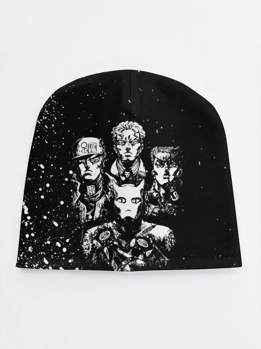 Детская шапка / Джоджо чернобелые герои