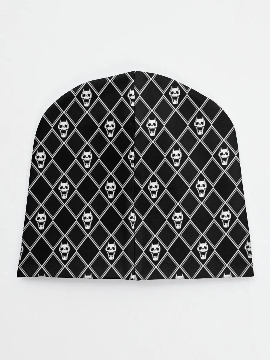 Детская шапка / KILLER QUEEN белый паттерн