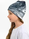 Детская шапка / Темные холодные краски