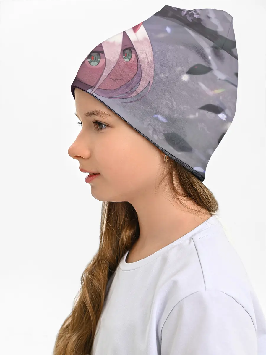 Детская шапка / Ноль два арт серый