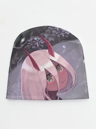 Детская шапка / Ноль два арт серый