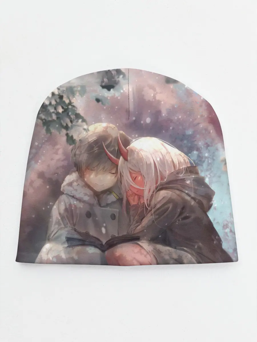 Детская шапка / Ноль два и Хиро вместе