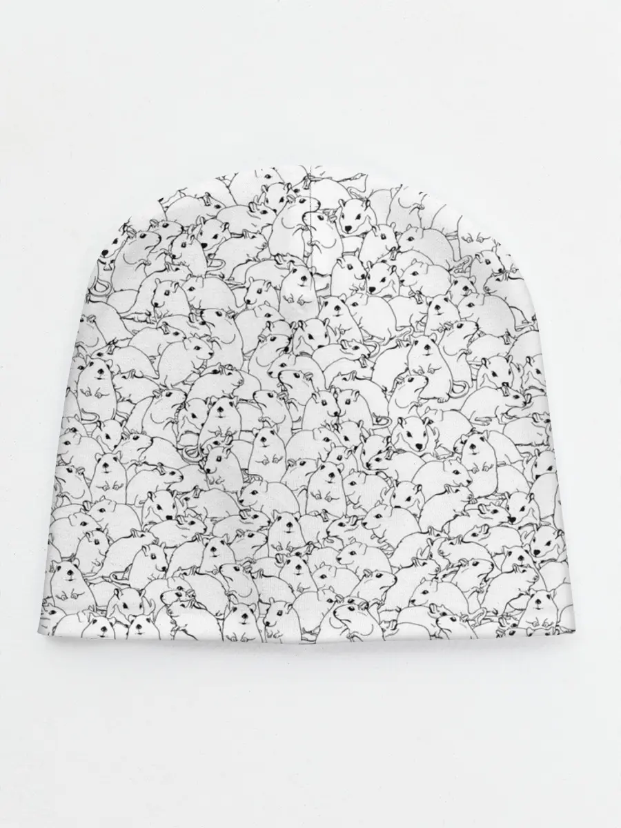 Детская шапка / Белые мыши