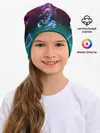 Детская шапка / РЕТРО СКОРПИОН НЕОН