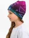Детская шапка / РЕТРО СКОРПИОН НЕОН
