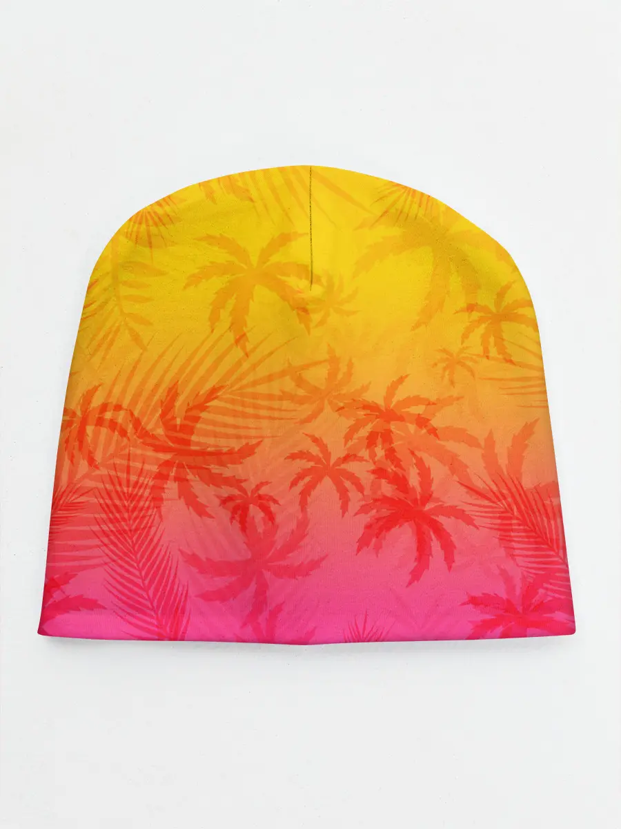 Детская шапка / РЕТРО ПАЛЬМЫ