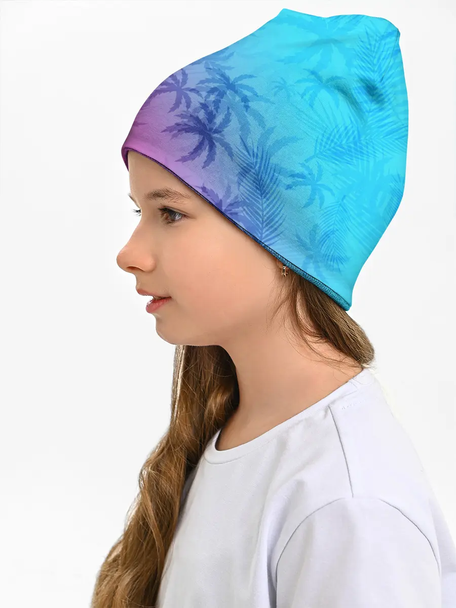 Детская шапка / НЕОНОВЫЕ ПАЛЬМЫ / NEON