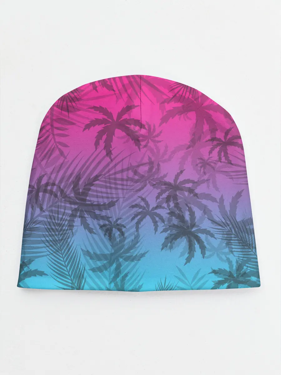 Детская шапка / РЕТРО ПАЛЬМЫ