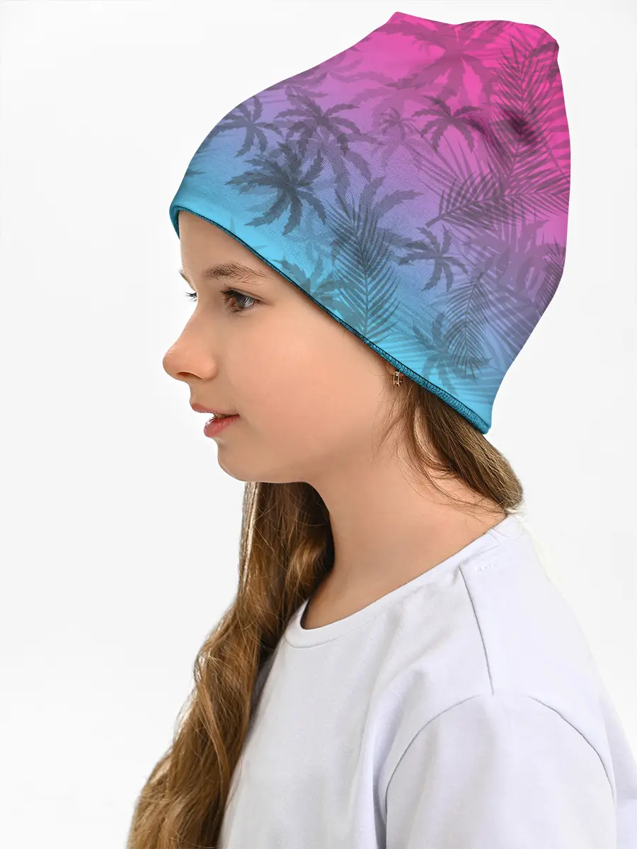 Детская шапка / РЕТРО ПАЛЬМЫ