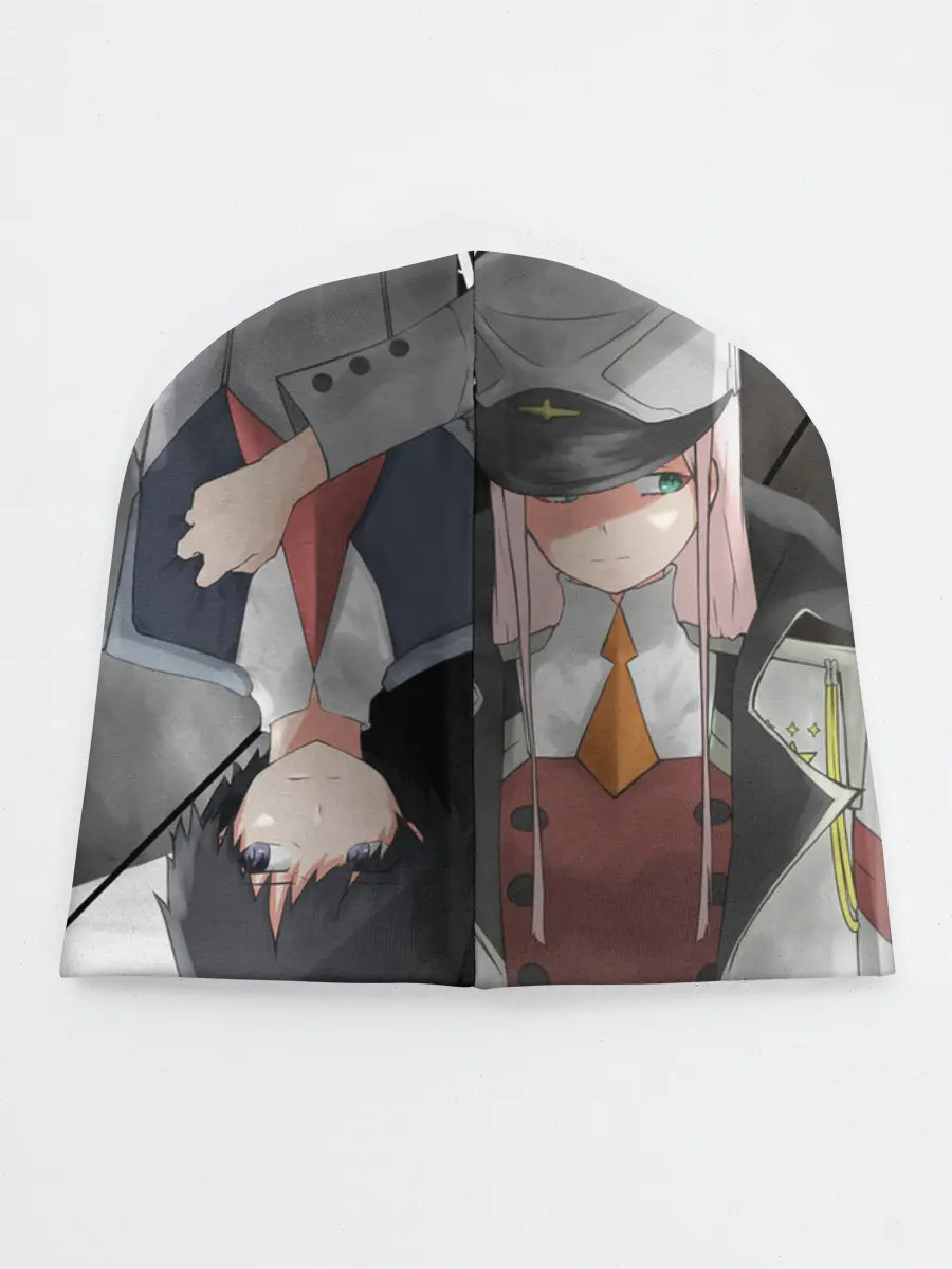 Детская шапка / ноль два перевертыш