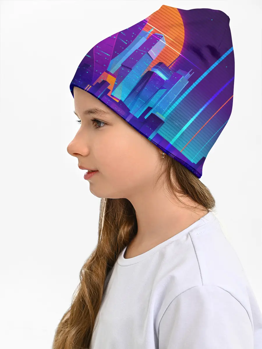 Детская шапка / НЕОНОВЫЙ ГОРОД