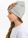 Детская шапка / Лиса в наушниках