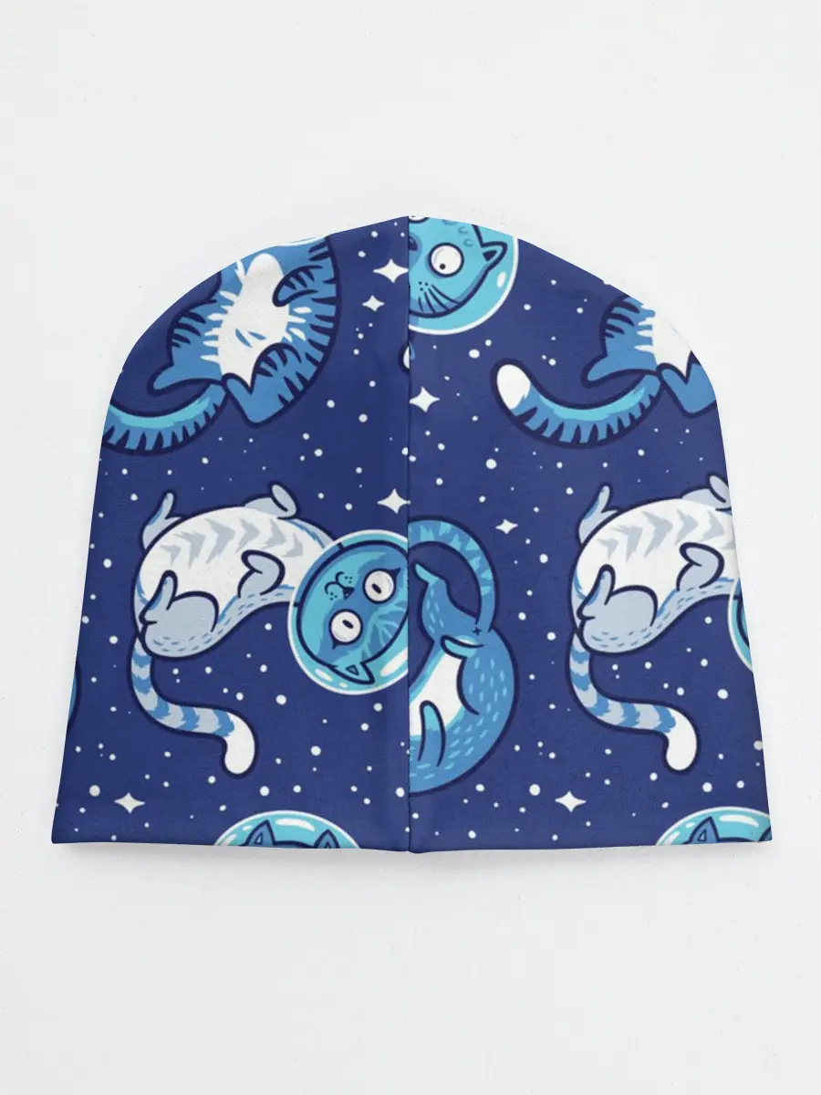 Детская шапка / Кот Космонавт