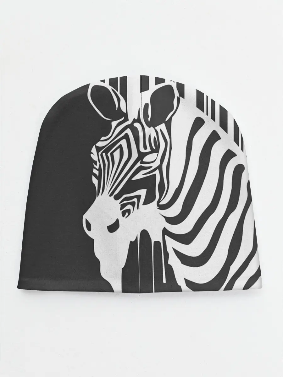 Детская шапка / Зебра