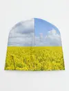 Детская шапка / Рапсовое поле