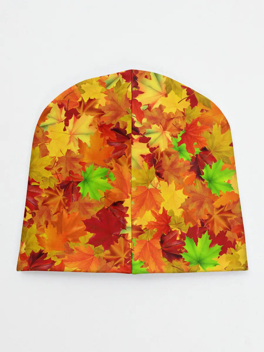 Детская шапка / Кленовые листья