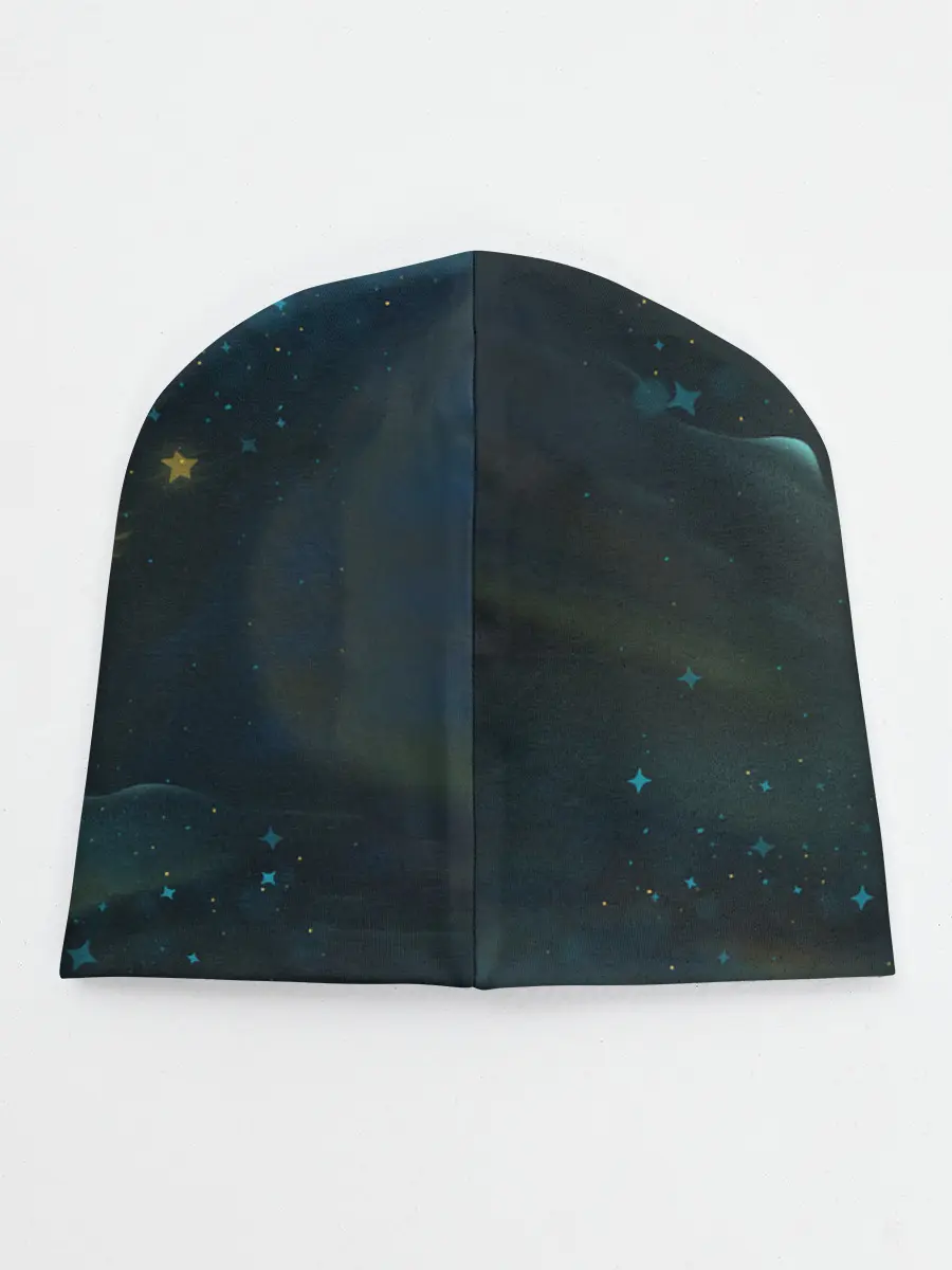 Детская шапка / Девушка и кит в облаках