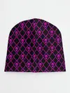 Детская шапка / KILLER QUEEN фиолетовый узор