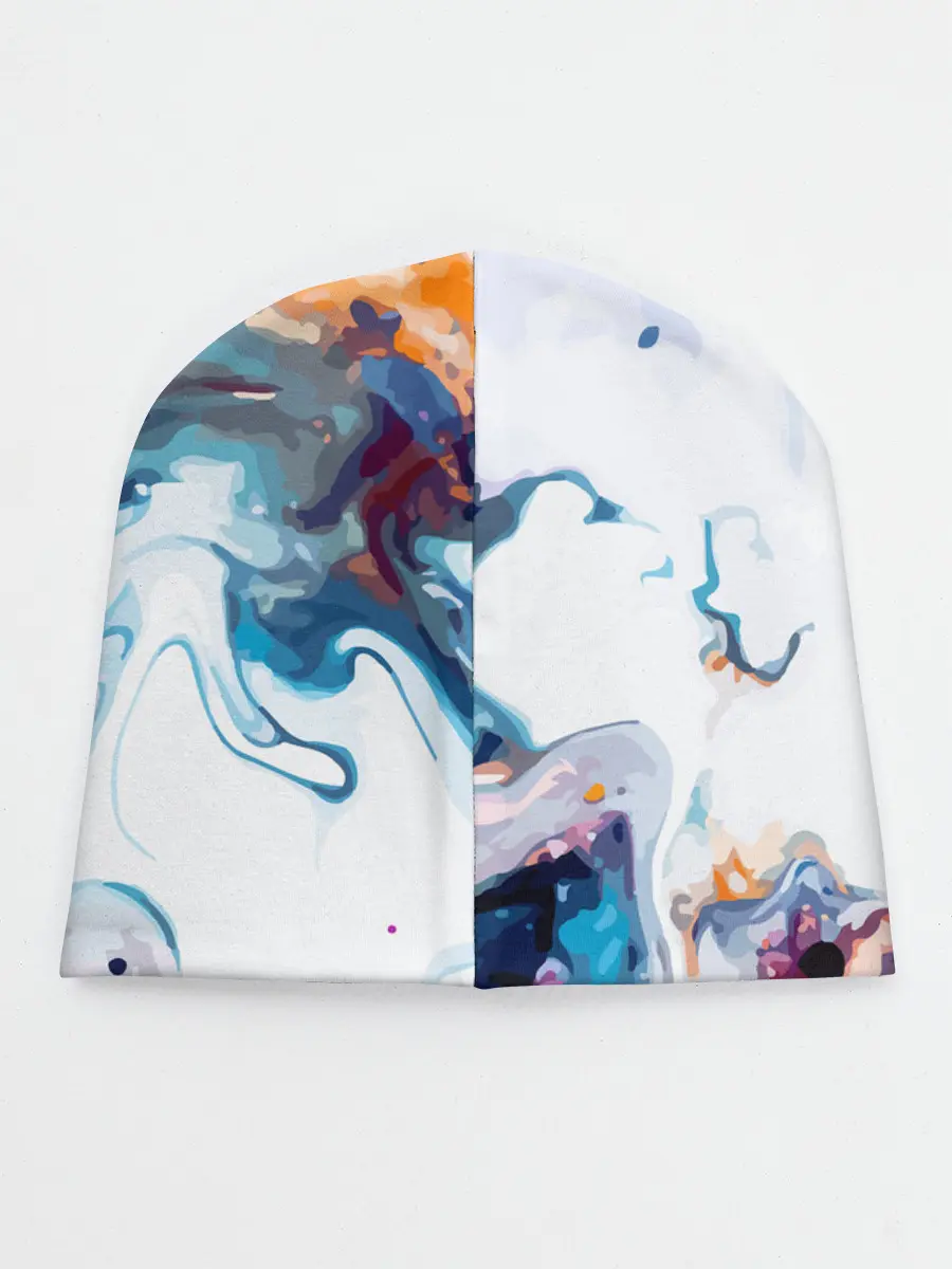 Детская шапка / Брызги красок