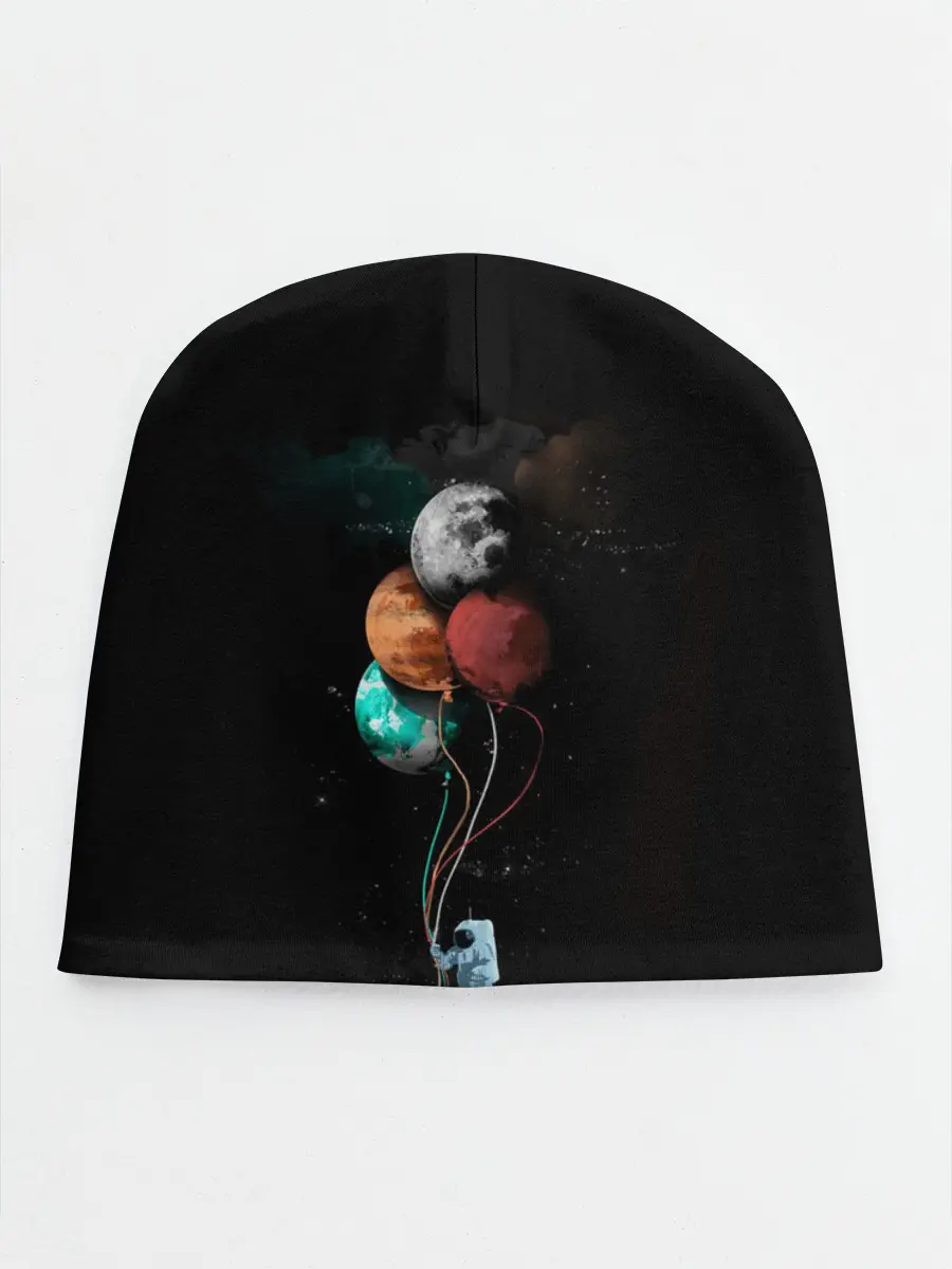 Детская шапка / Космонавт с шариками