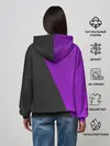 Женское худи / Purple Smile