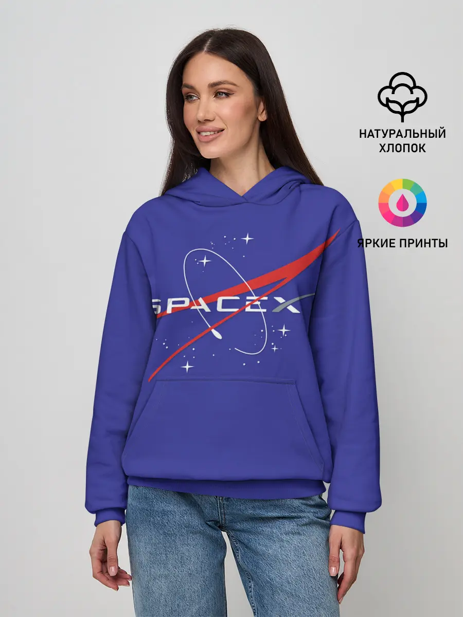Женское худи / Space X