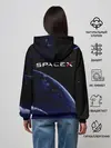 Женское худи / Space X