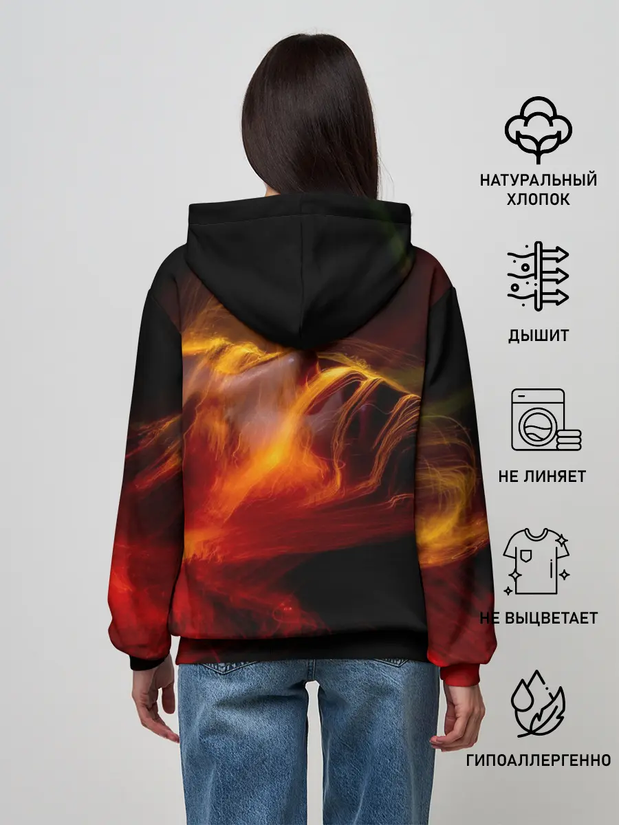 Женское худи / Fire Girl