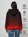 Женское худи / ДЬЯВОЛ | КРАСНЫЙ ОГОНЬ