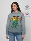 Женское худи / Space Invaders | Old game