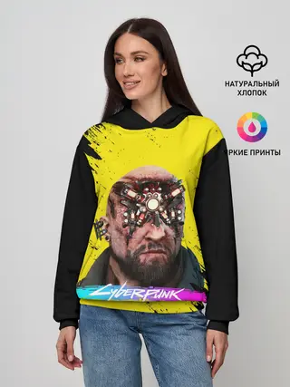 Женское худи / CD Projekt | CYBERPUNK 2077