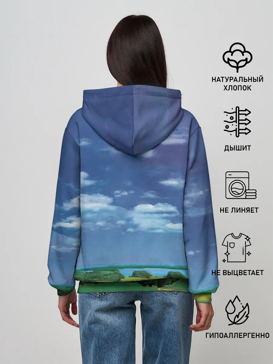 Женское худи / Earthling - David Bowie