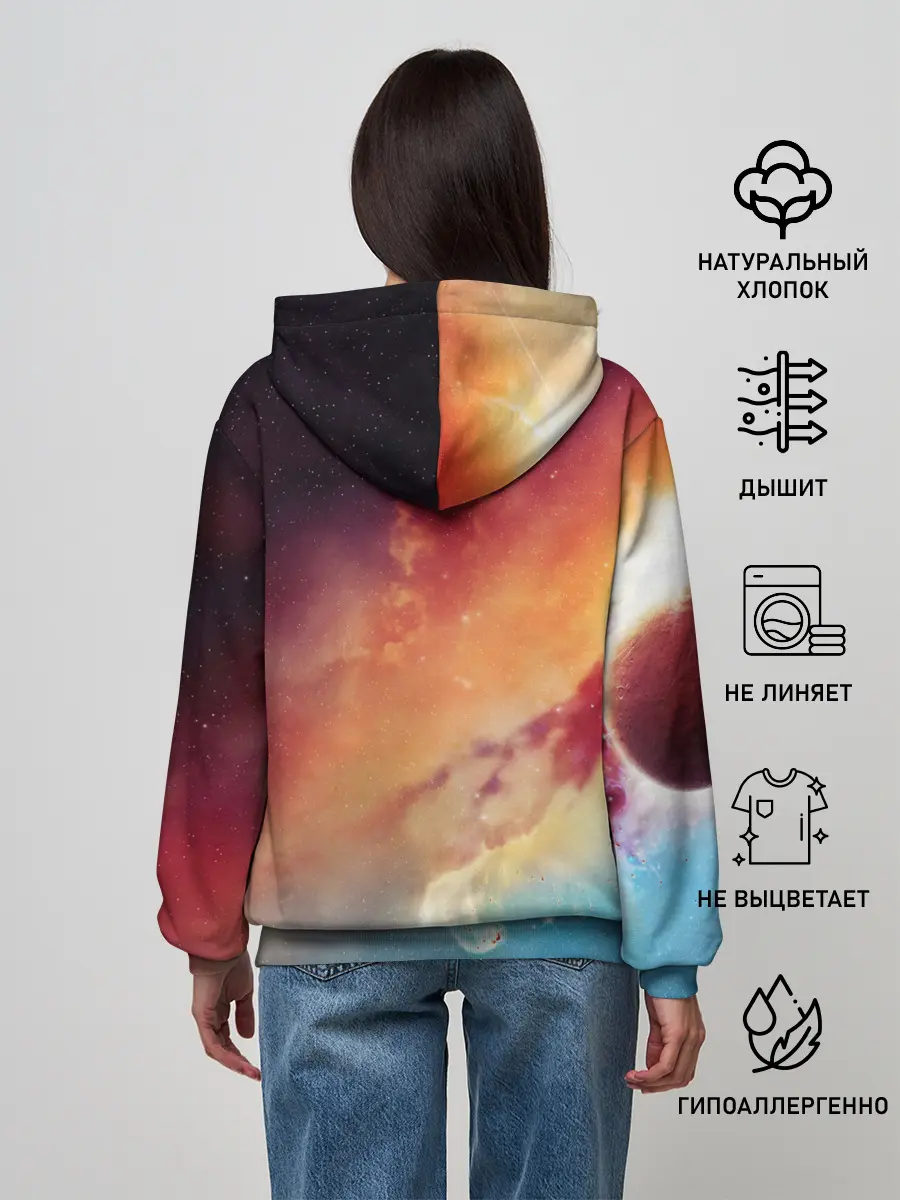 Женское худи / Space X